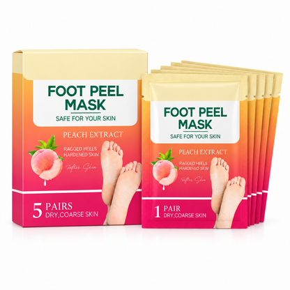 Peach Foot Peel Mask – Soft & Smooth Feet